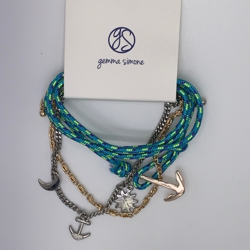 Gemma Simone voyage bracelet set, three unique versatile pieces, new